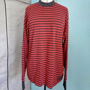 Killstar long sleeved stripe top